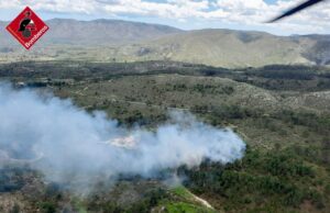 Incendi l Imatge d'arxiu provisional