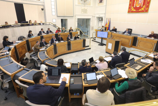 Ple provincial on s'han votat els pressupostos del 2025